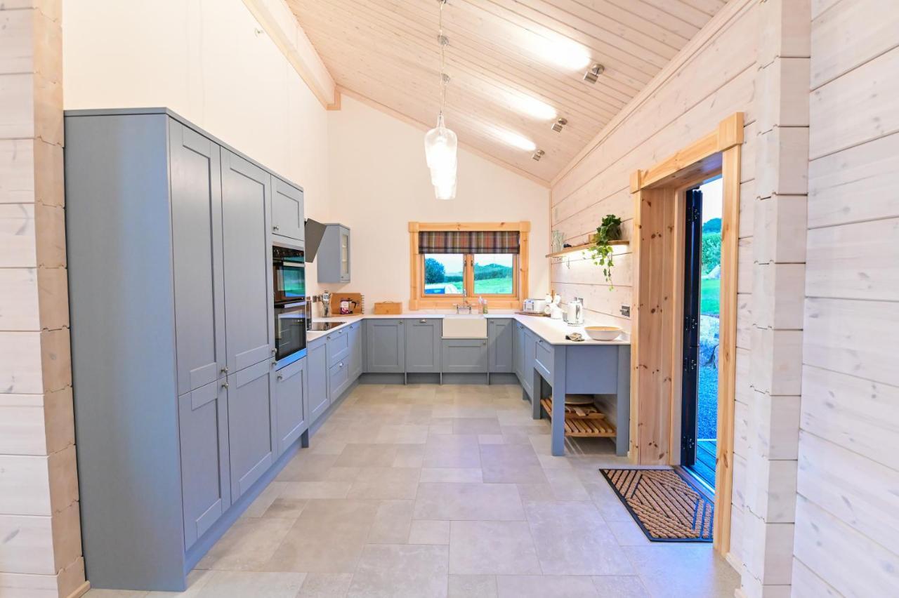 Cuddfan Lodge On A Gorgeous Private Lake Newport  Exterior photo