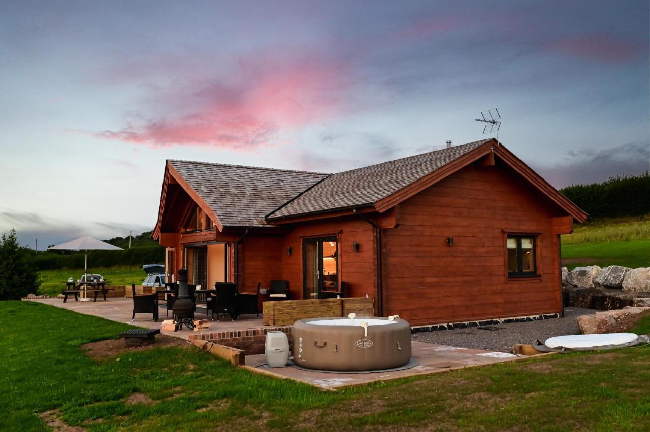 Cuddfan Lodge On A Gorgeous Private Lake Newport  Exterior photo